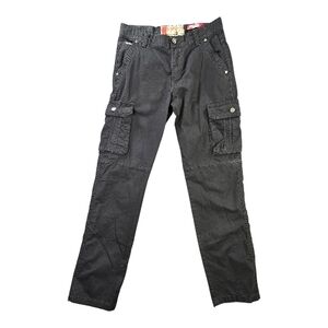 Men's Black Cargo Pants